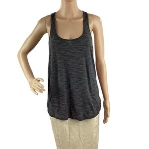 Lululemon 105F Singlet Dark Gray Racerback Tank Top Size S